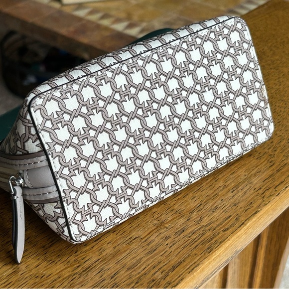 Kate Spade Link Small Cosmetic Case Pouch tan - Picture 4 of 7